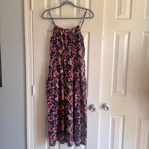 Old navy floral midi dress